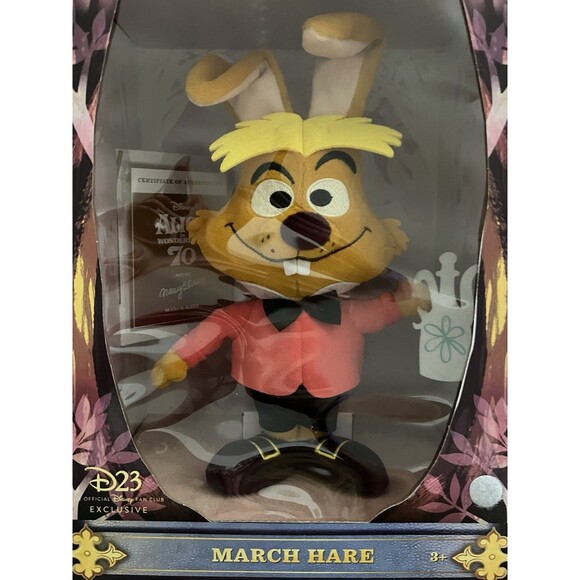 Alice in Wonderland March Hare Plush 70th Anniversary Mary Blair D23 Exclusive - Picture 1 of 5